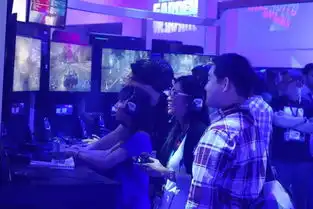  e3展那些玩家表情美女玩家试玩游戏迷倒宅男