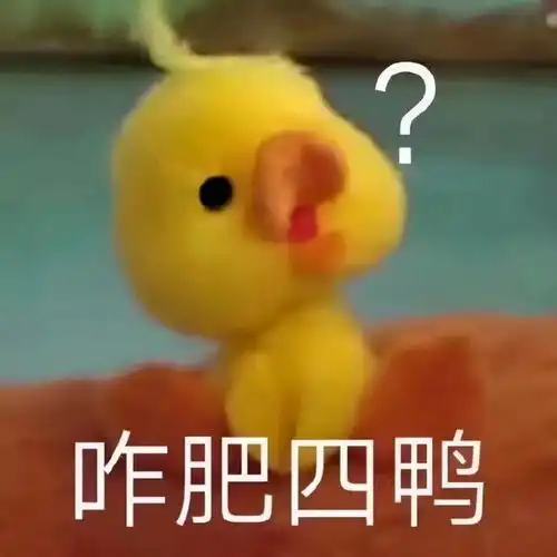  鸭鸭表情包先走一步