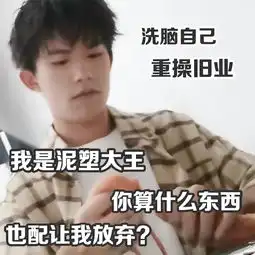  饭制易烊千玺表情包连续剧,鸵鸟是怎样练成的