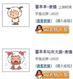  喜洋洋和灰太狼的表情包下载地址