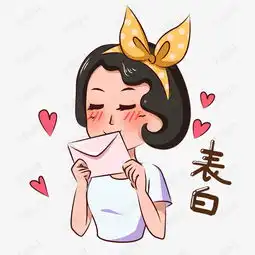 少女表情包gif表白