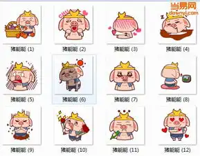  猪能能表情包下载当易网