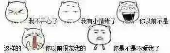  暴走表情图带字我有小情绪