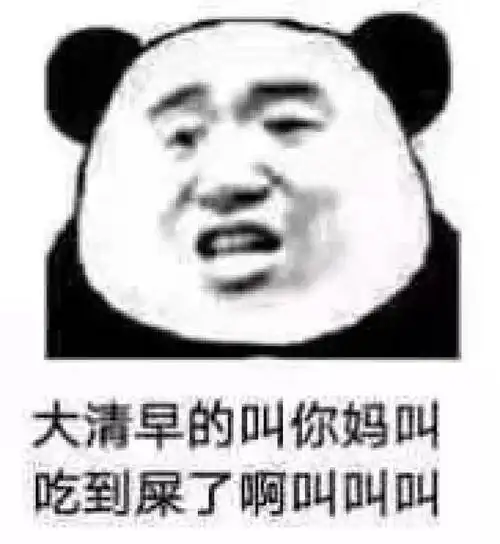  2020最沙雕熊猫头怼人表情包合集你有对象,老子看不起你