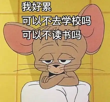  猫和老鼠开学系列表情包开开心心新学期,认认真真搞学习