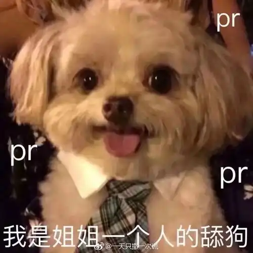 舔狗图片表情包郁李