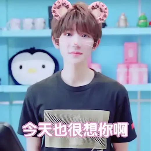  tfboys微信聊天表情包