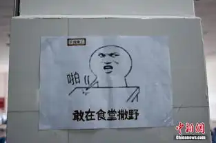 撒野表情包告示牌