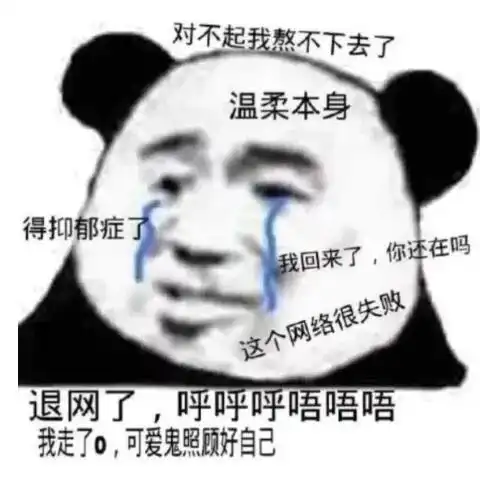  这么快又新年了熊猫头表情包
