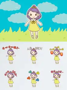  台湾腔开心酱小女孩日常形象表情包图片素材其他格式下载社会民生大全