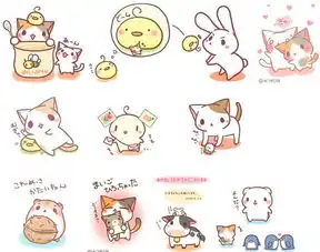  日本猫咪qq表情包