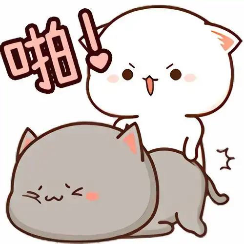  蜜桃猫装扮表情无损放大,头图