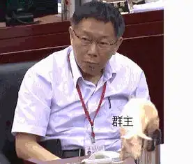  柯文哲表情包下载柯文哲敲桌子表情包全套完整版极光下载站