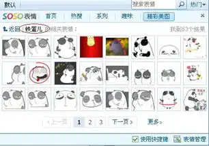  熊猫qq表情包