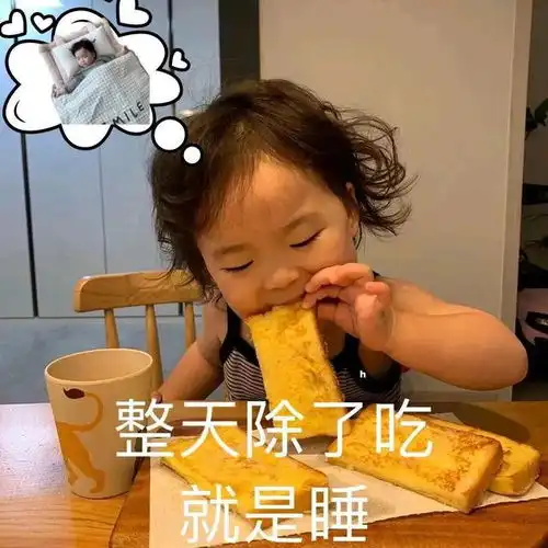  表情包我没醒我还在睡,不想起床