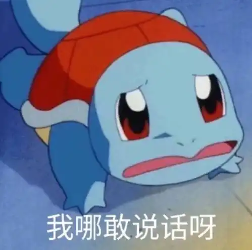 传统美德表情包杰尼龟