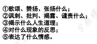  北大学霸高考语文小说阅读超强技巧总结,纯干货