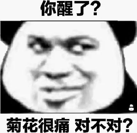  熊猫头动态表情包去找你的路上