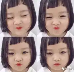  肉感正能量来袭不止咘咘bo妞,这些超人气大脸萌娃都是吃可爱长大的