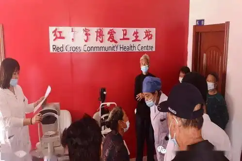  学史力行办实事党员下乡送健康