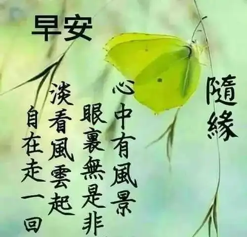  最新版早安短信问候祝福语大全最美早晨好问候表情图片带字温馨