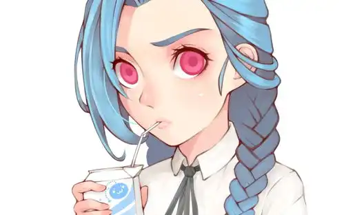  英雄联盟本人收藏的jinx美图jinx