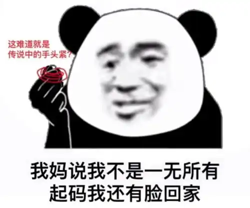  表情包沙雕熊猫头表情包