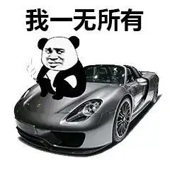  熊猫头炫富表情包一名贫困群员路过