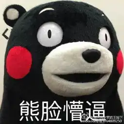  日本黑熊表情包