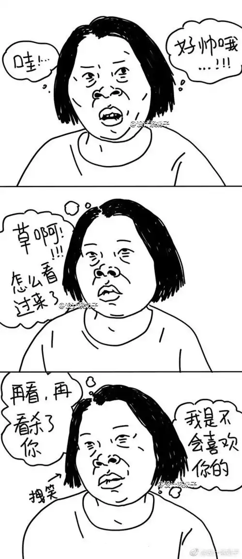  96年小姐姐自黑无下限,把自己画成表情包吸粉无数