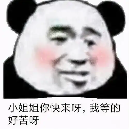  熊猫头表情包小哥哥,听到没,你要以爱我为荣,绿我为耻,