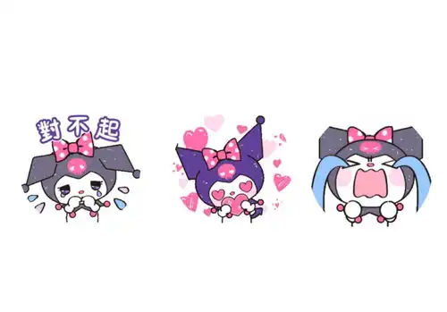  动图表情包库洛米巴库动图表情包
