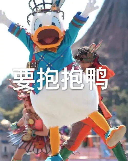 奋斗表情包经典唐老鸭