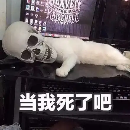  主人买了个骷髅摆件,却被猫当枕头,它睡着后就有了这可怕一幕...