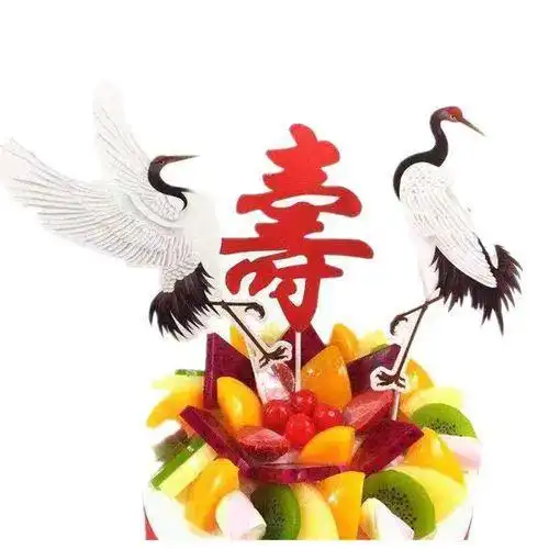  中老年人生日祝福语,给老人拜寿的生日快乐表情包