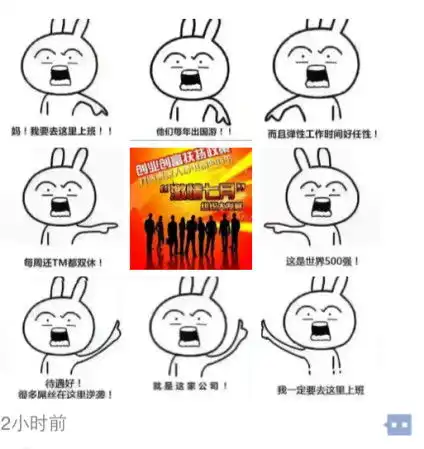  我要嫁给他表情包兔子
