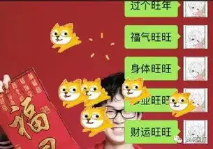 微信春节定制表情包旺旺