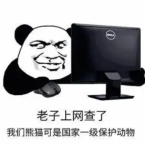  熊猫金馆长表情包熊猫人表情包大全