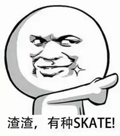  滑板表情包,斗图专用