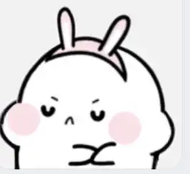  这个qq表情里的白色粉耳朵的兔子叫什么呀
