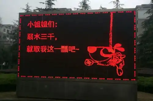 拉横幅out了浙大现表情包表白女生