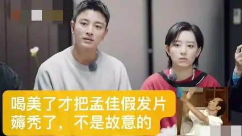  李斯丹妮大晒贾乃亮特制表情包,孟佳躺枪被薅假发片贾乃亮的反应真是绝了