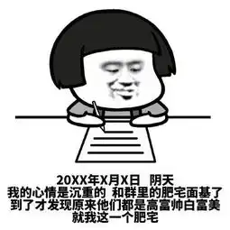  蘑菇头写日记记仇表情包
