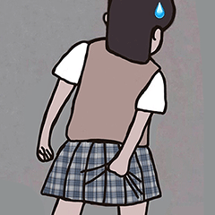  集齐了挠屁股动态表情,魔性怪表情包可可