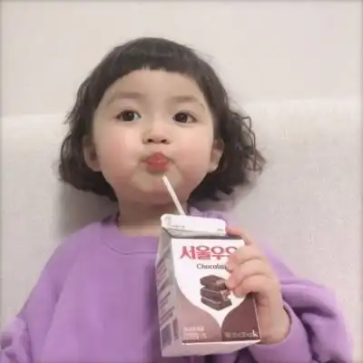  可爱萌娃头像做人就要像小饼干微信头像我要个性网