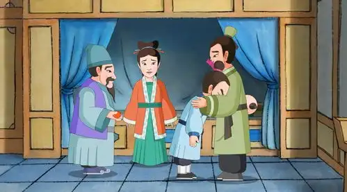  中华美德故事悌篇薛包析产