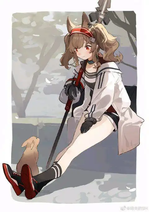  大佬们有明日方舟安洁莉娜的美图呢