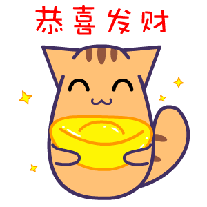  黑眼猫表情翔通动漫