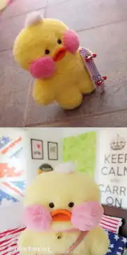  小鸭子小豆眼两团腮红表情包头像合集免费下载