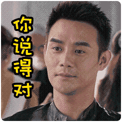  你说的都对真人聊天动态表情图